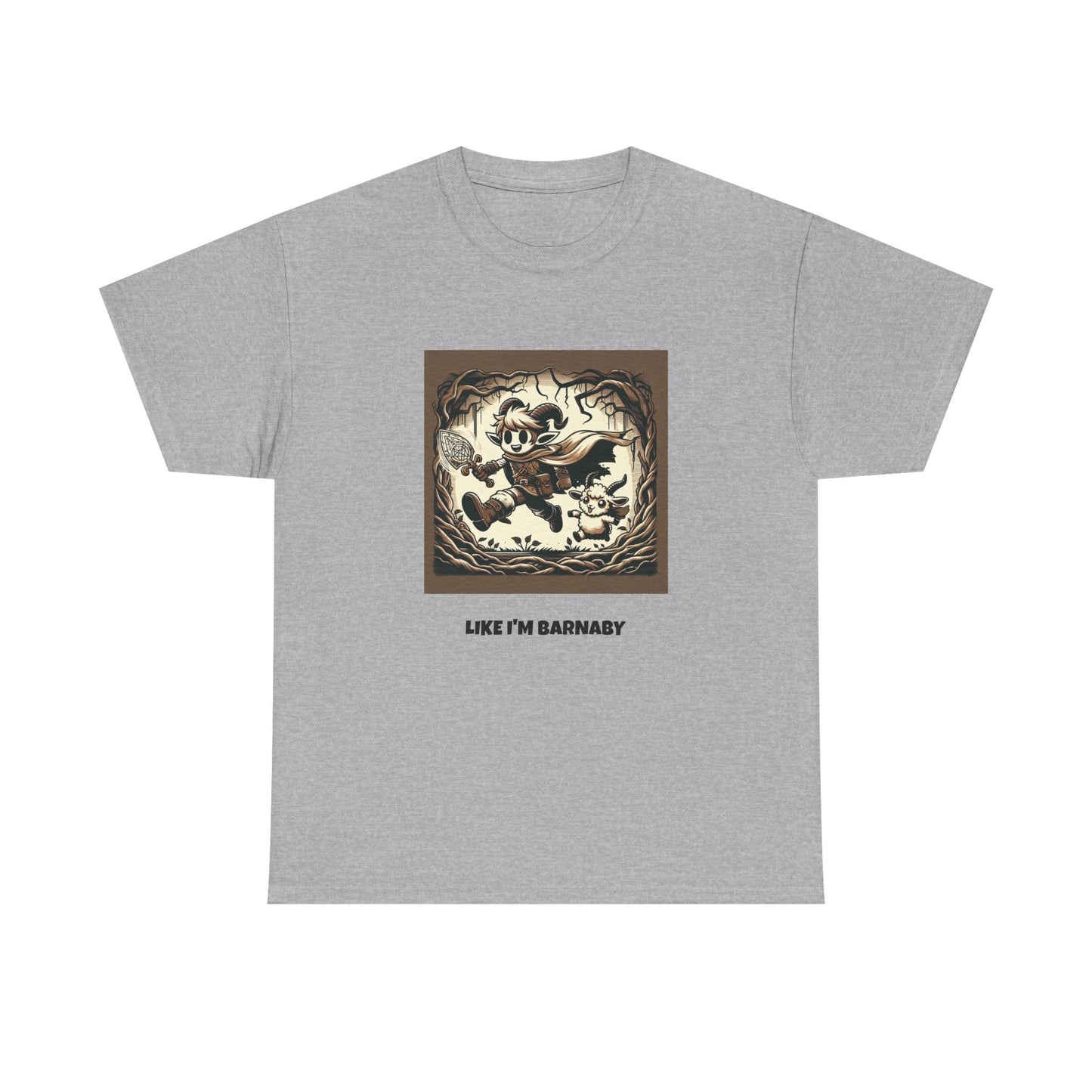 Like I'm Barnaby Tee – Funny Demon Hunter Parody T-Shirt | GriffTed