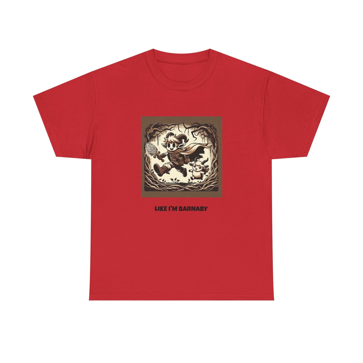 Like I'm Barnaby Tee – Funny Demon Hunter Parody T-Shirt | GriffTed