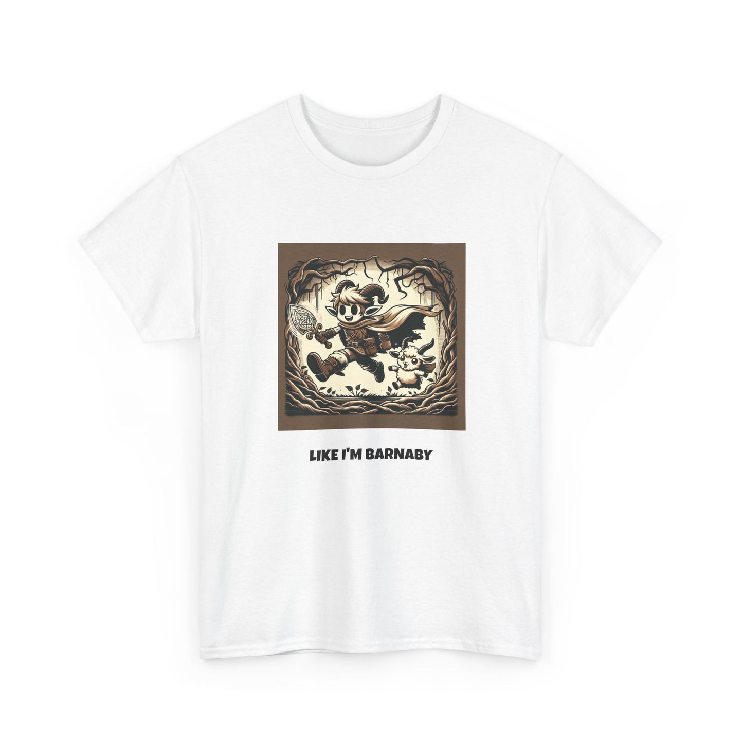 Like I'm Barnaby Tee – Funny Demon Hunter Parody T-Shirt | GriffTed