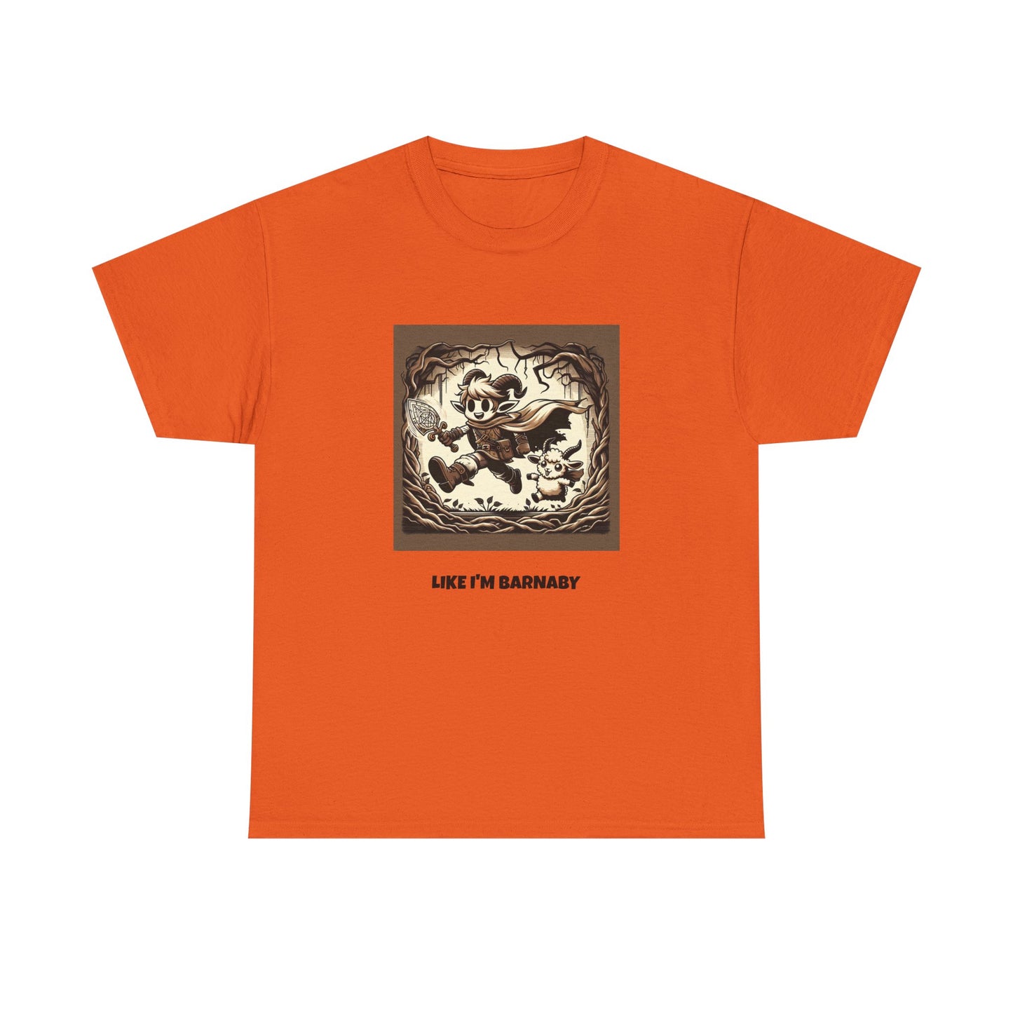 Like I'm Barnaby Tee – Funny Demon Hunter Parody T-Shirt | GriffTed