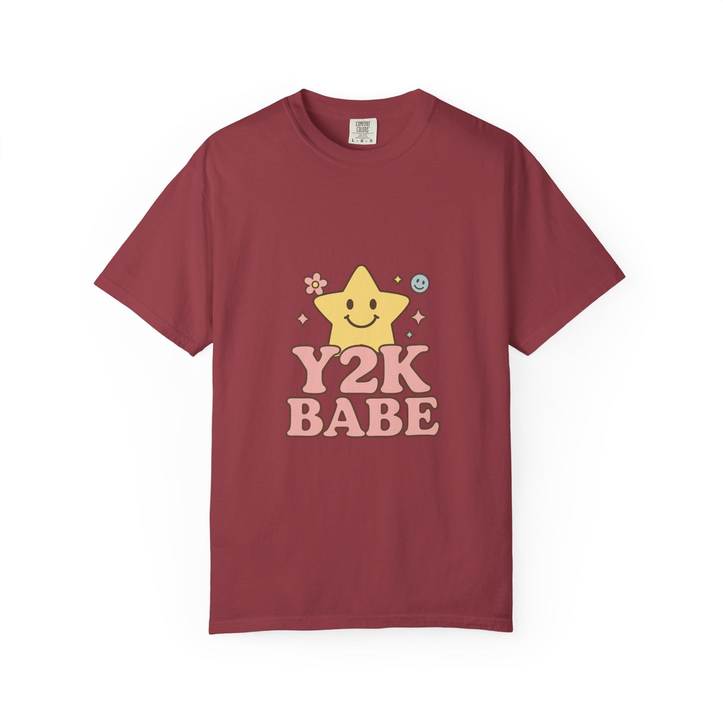 Y2K B abe Tee – Pastel Retro Graphic T-Shirt