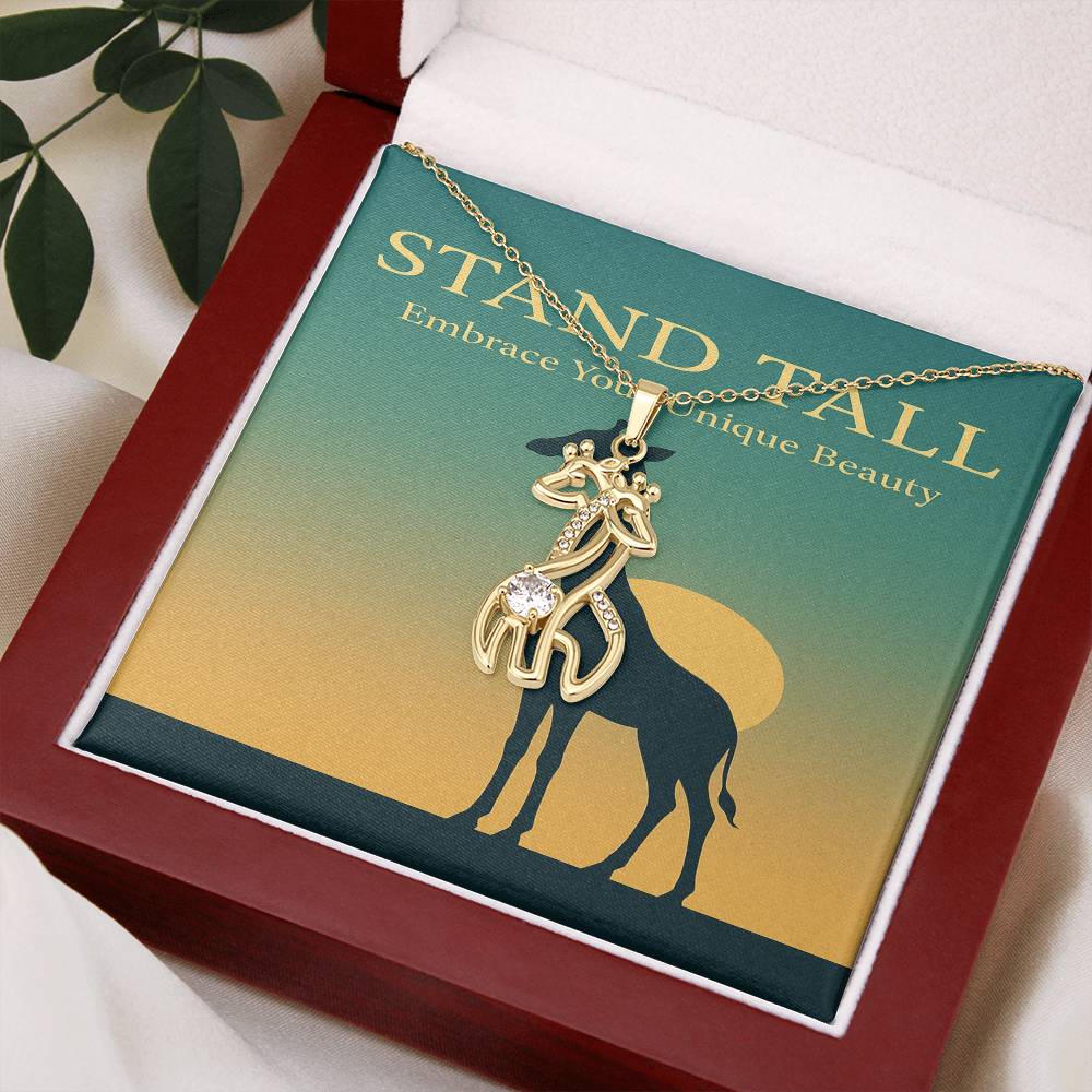 Stand Tall Giraffe Necklace