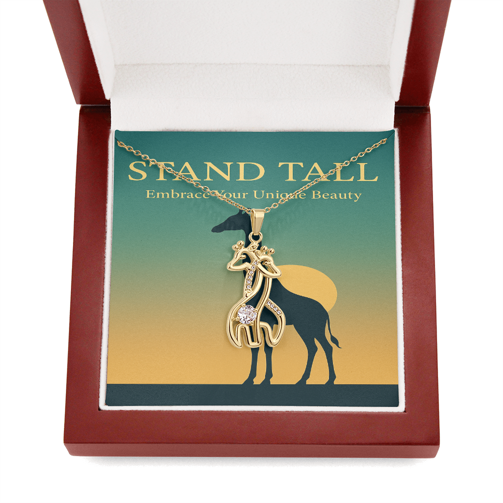 Stand Tall Giraffe Necklace