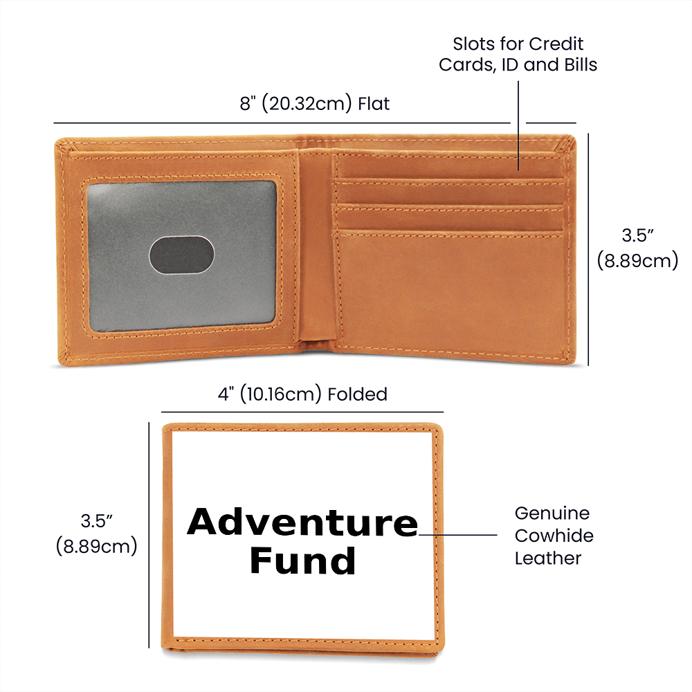 Adventure Fund Leather Wallet
