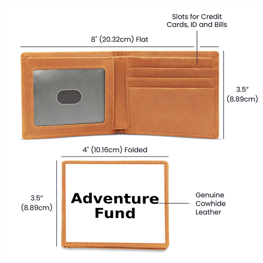 Adventure Fund Leather Wallet