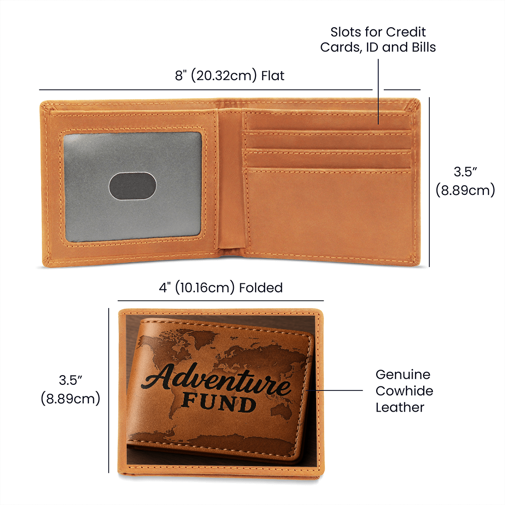 Adventure Fund Leather Wallet
