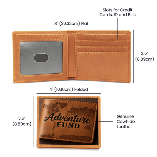 Adventure Fund Leather Wallet