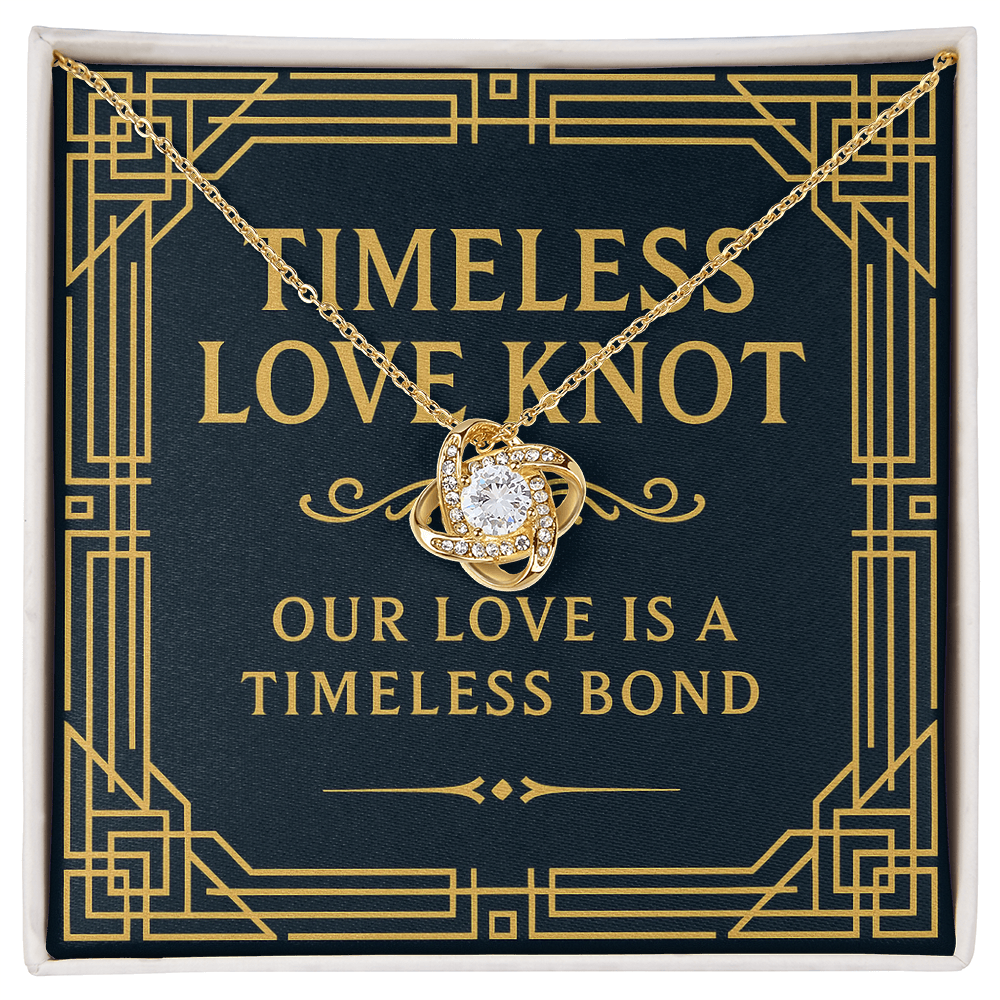 Timeless Love Knot Necklace