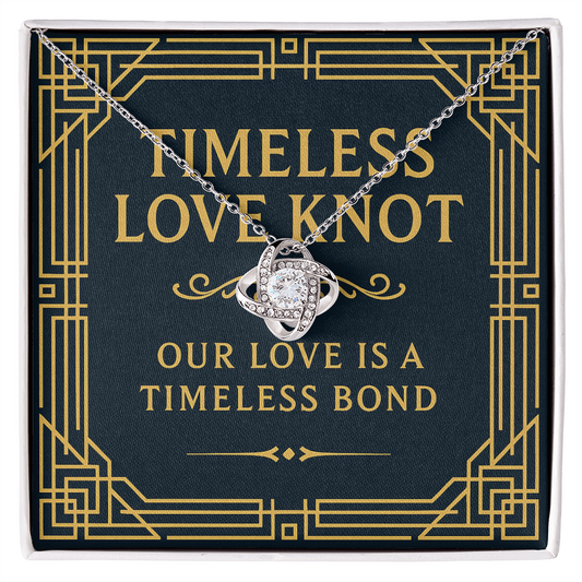 Timeless Love Knot Necklace