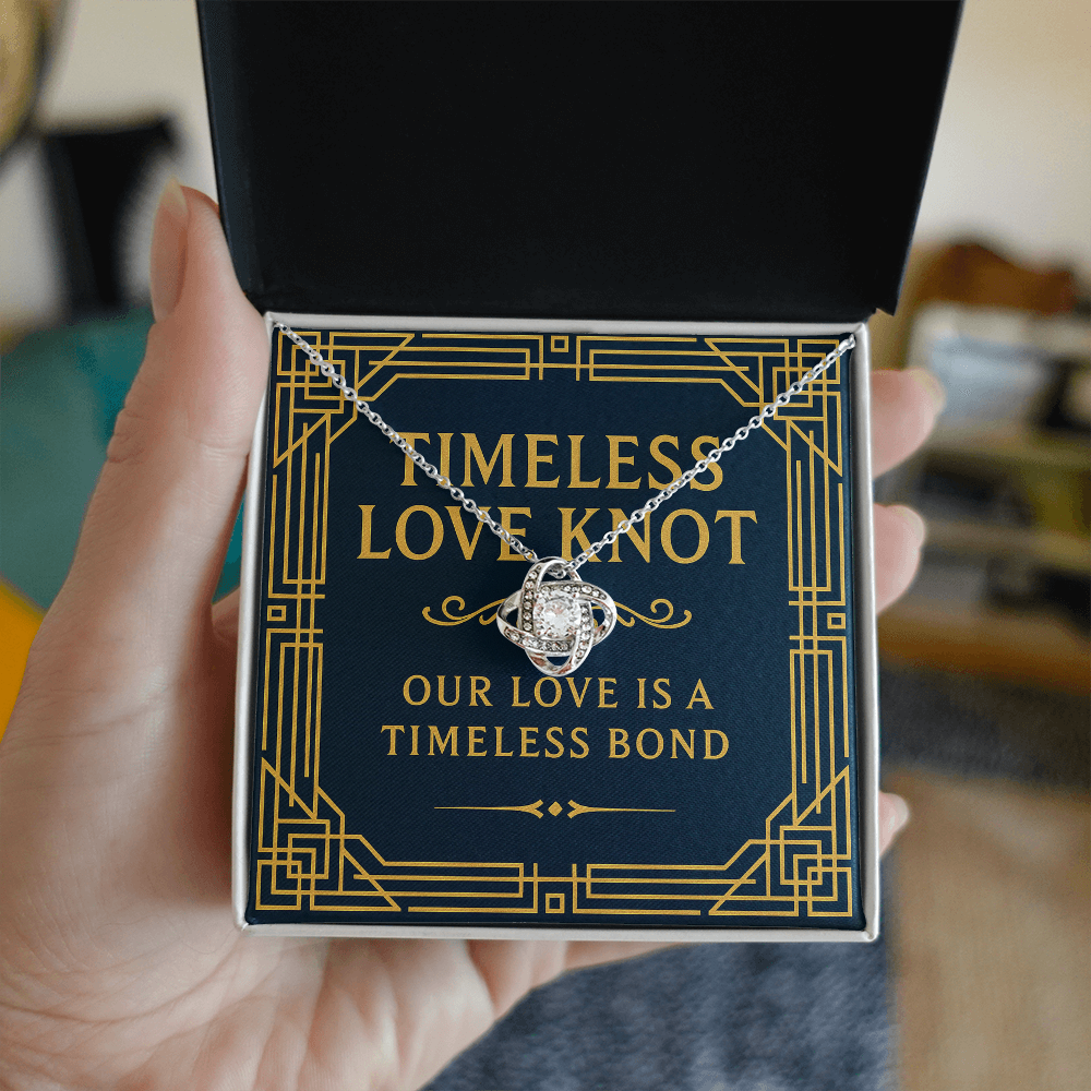 Timeless Love Knot Necklace