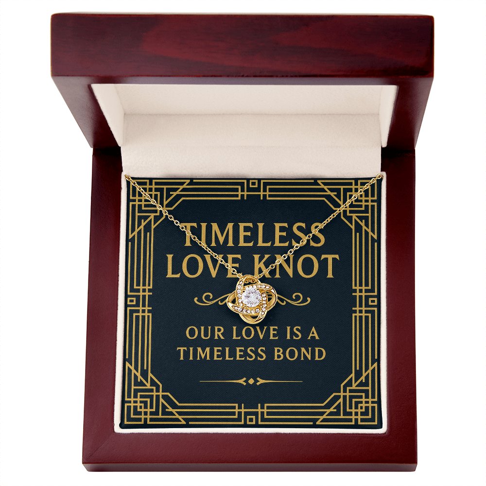 Timeless Love Knot Necklace