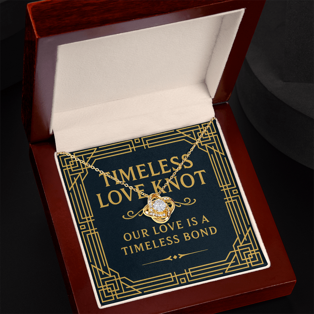 Timeless Love Knot Necklace