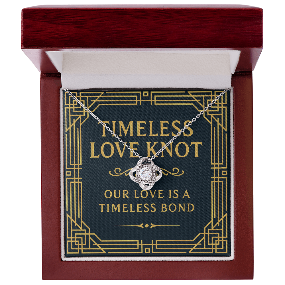 Timeless Love Knot Necklace