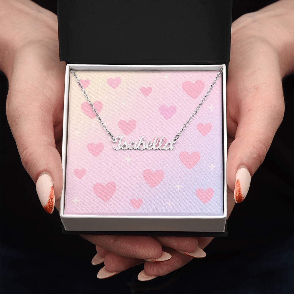 Personalised Script Name Necklace