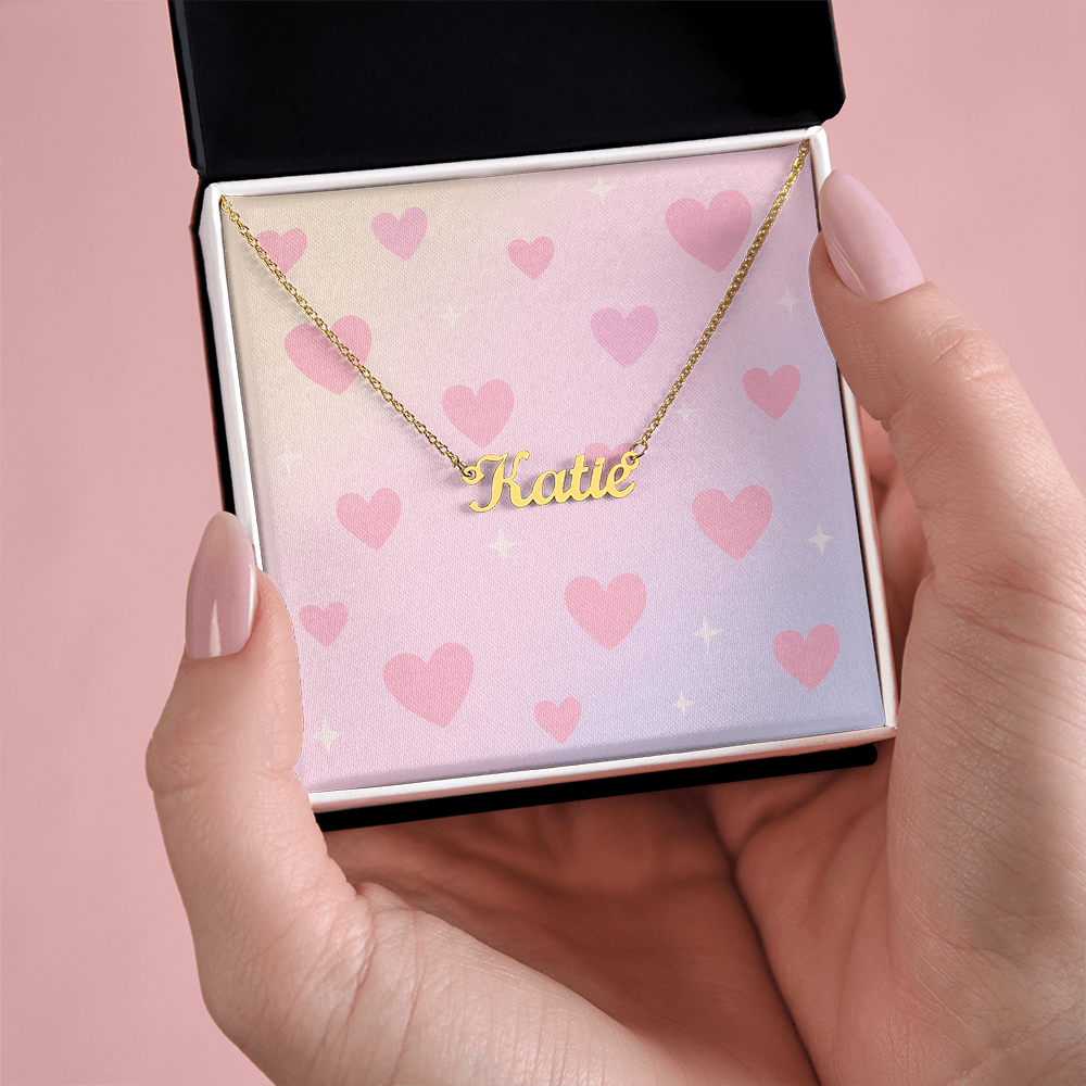 Personalised Script Name Necklace