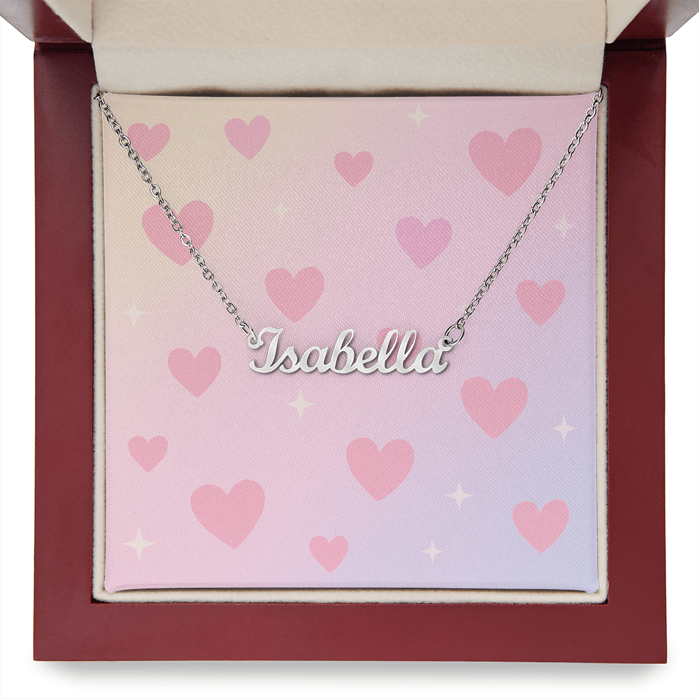 Personalised Script Name Necklace