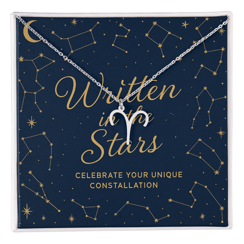 Written in the Stars Zodiac Necklace
