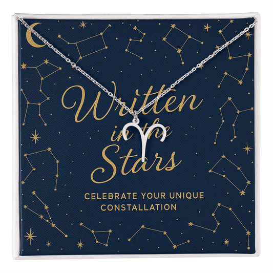 Written in the Stars Zodiac Necklace