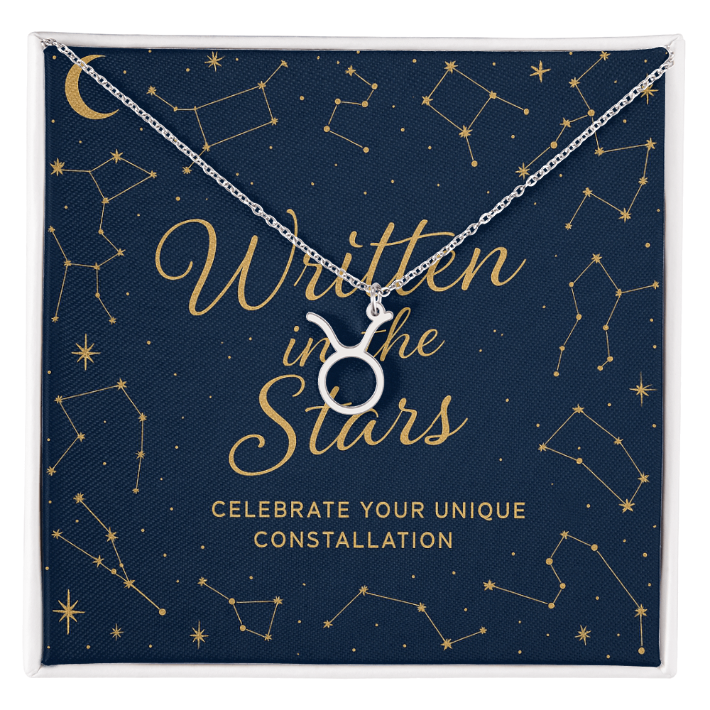 Written in the Stars Zodiac Necklace