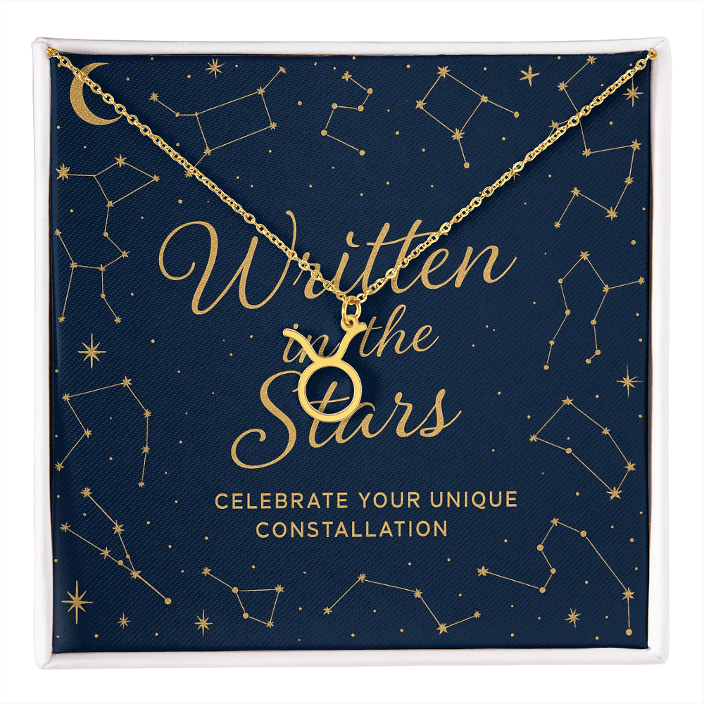 Written in the Stars Zodiac Necklace