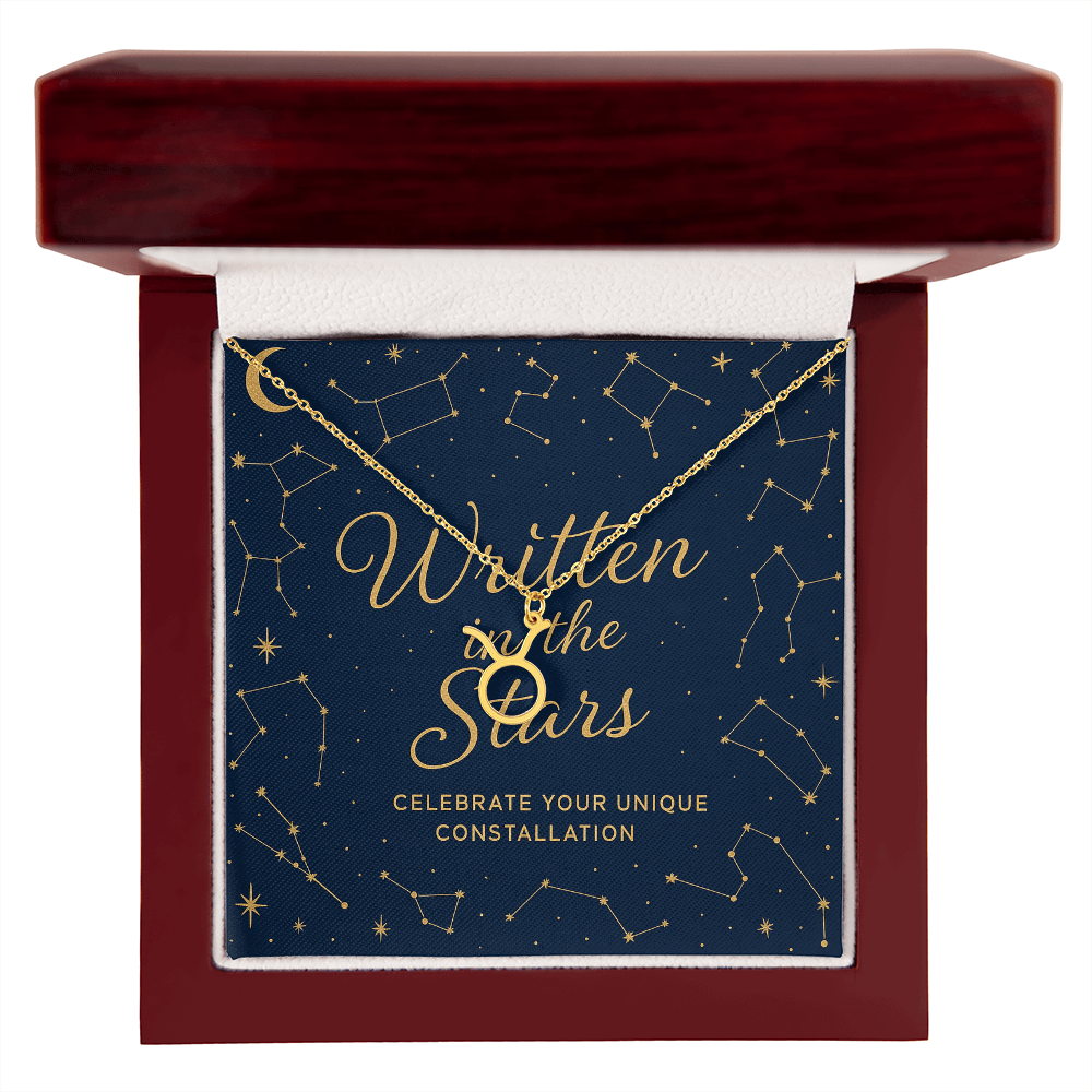 Written in the Stars Zodiac Necklace