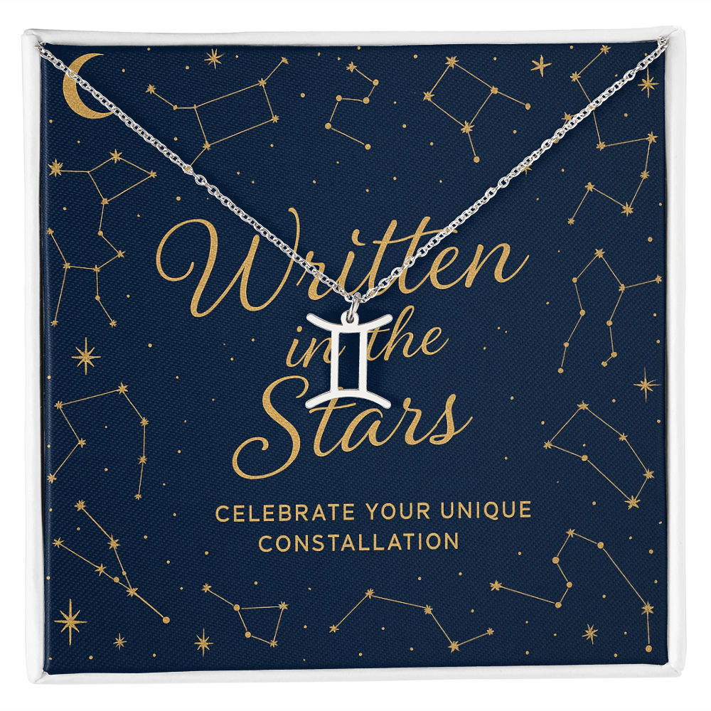 Written in the Stars Zodiac Necklace
