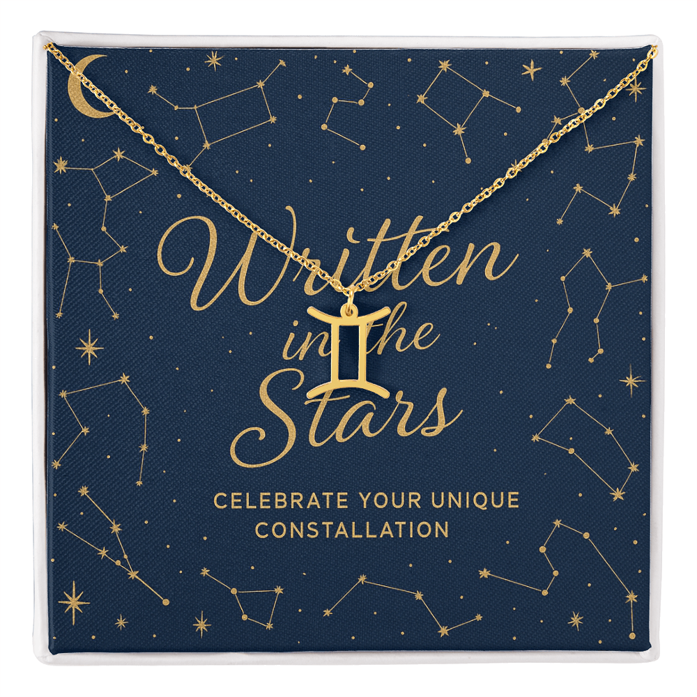 Written in the Stars Zodiac Necklace