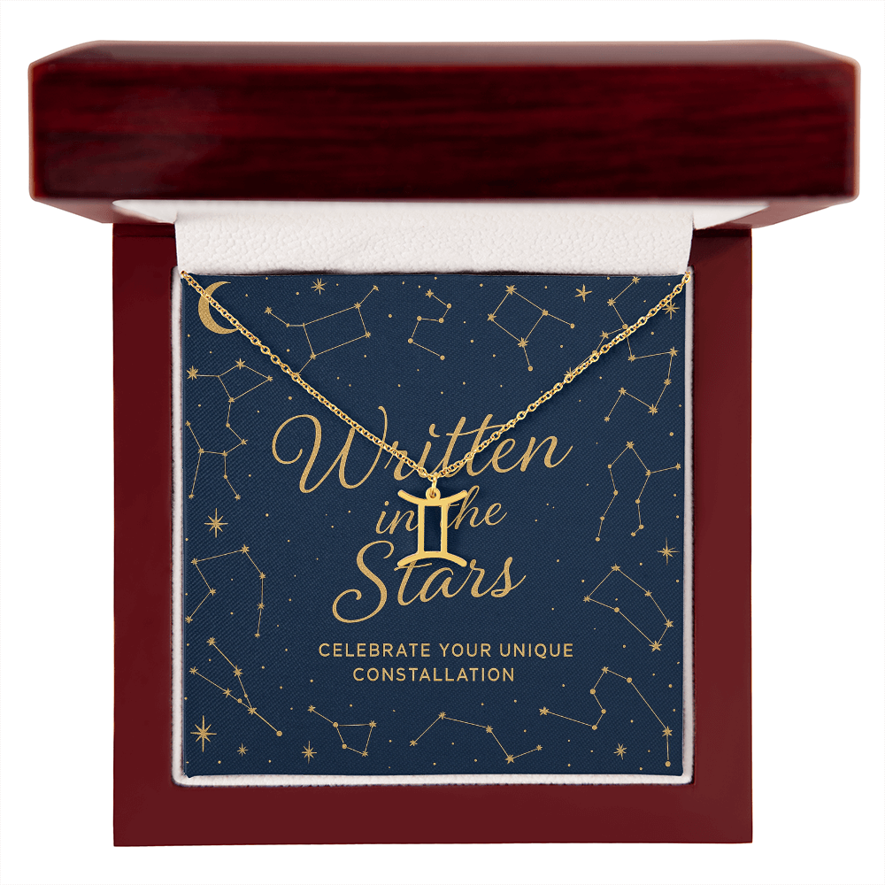 Written in the Stars Zodiac Necklace