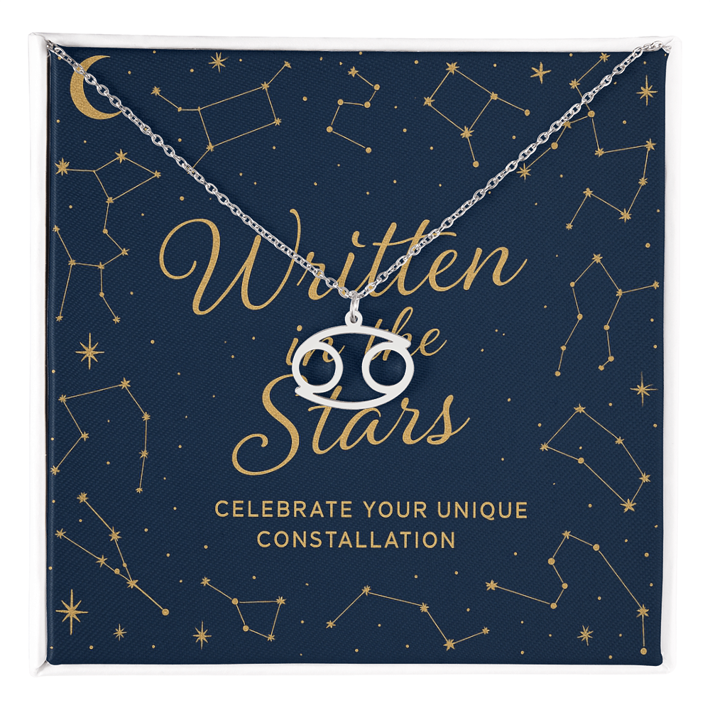 Written in the Stars Zodiac Necklace