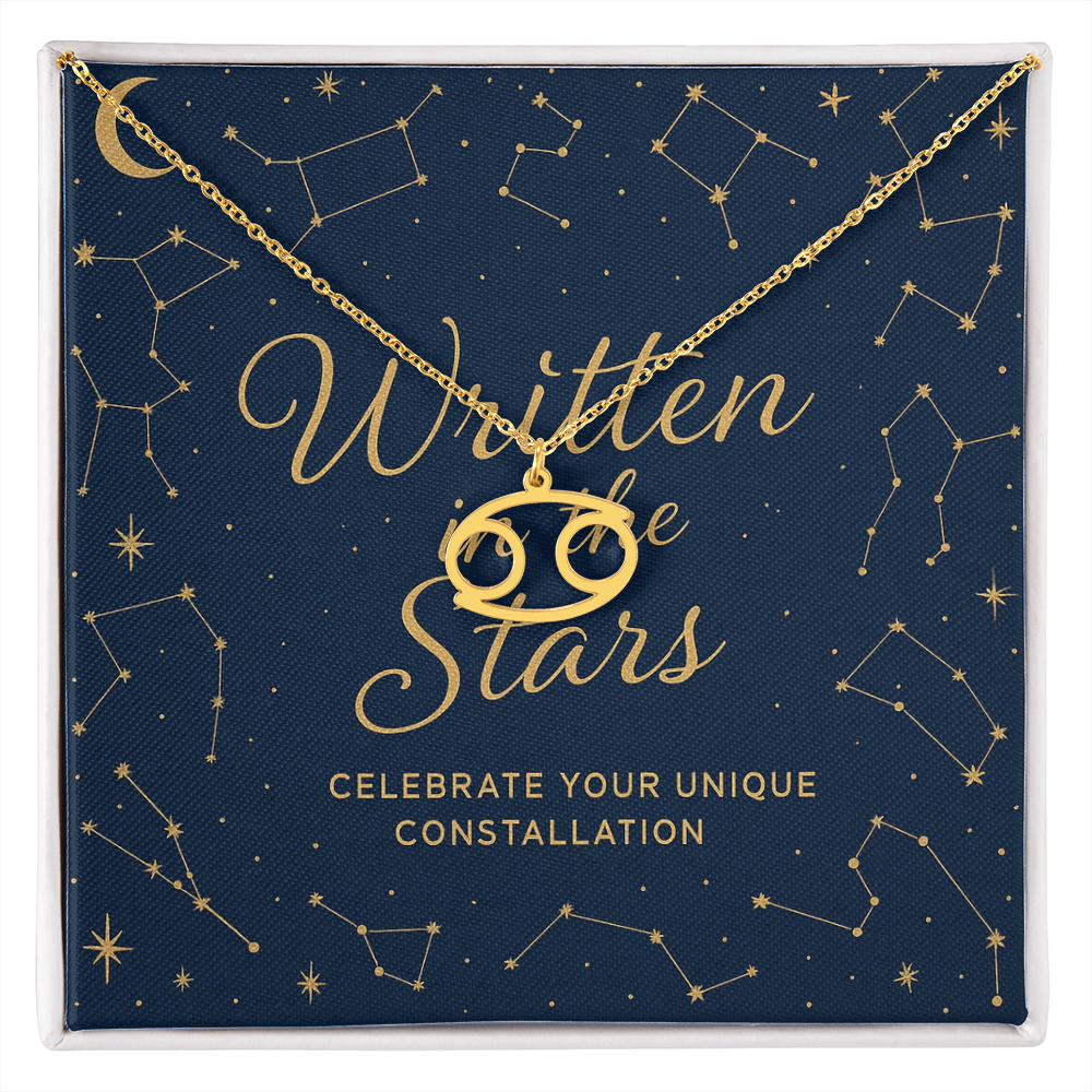 Written in the Stars Zodiac Necklace