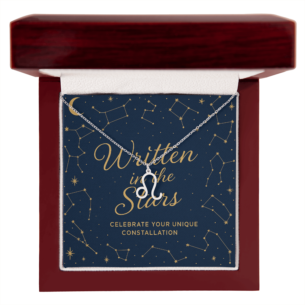 Written in the Stars Zodiac Necklace