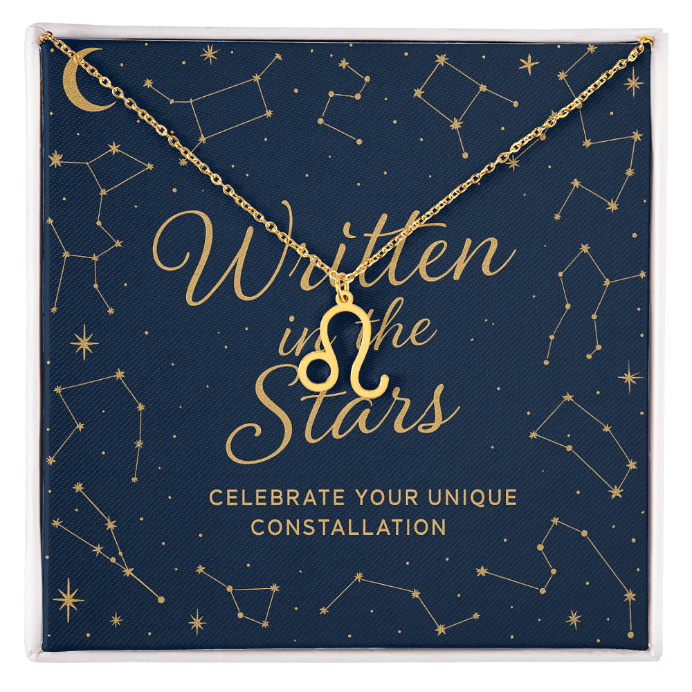 Written in the Stars Zodiac Necklace