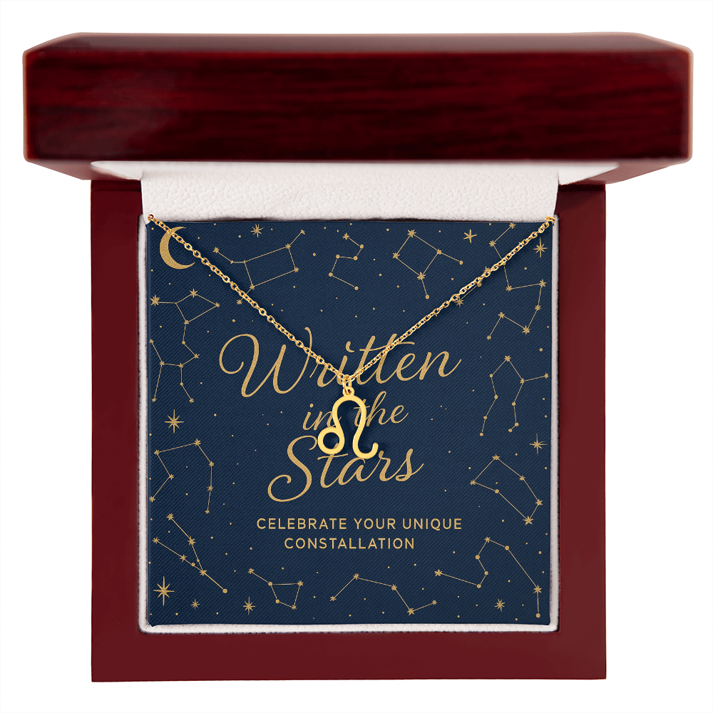 Written in the Stars Zodiac Necklace