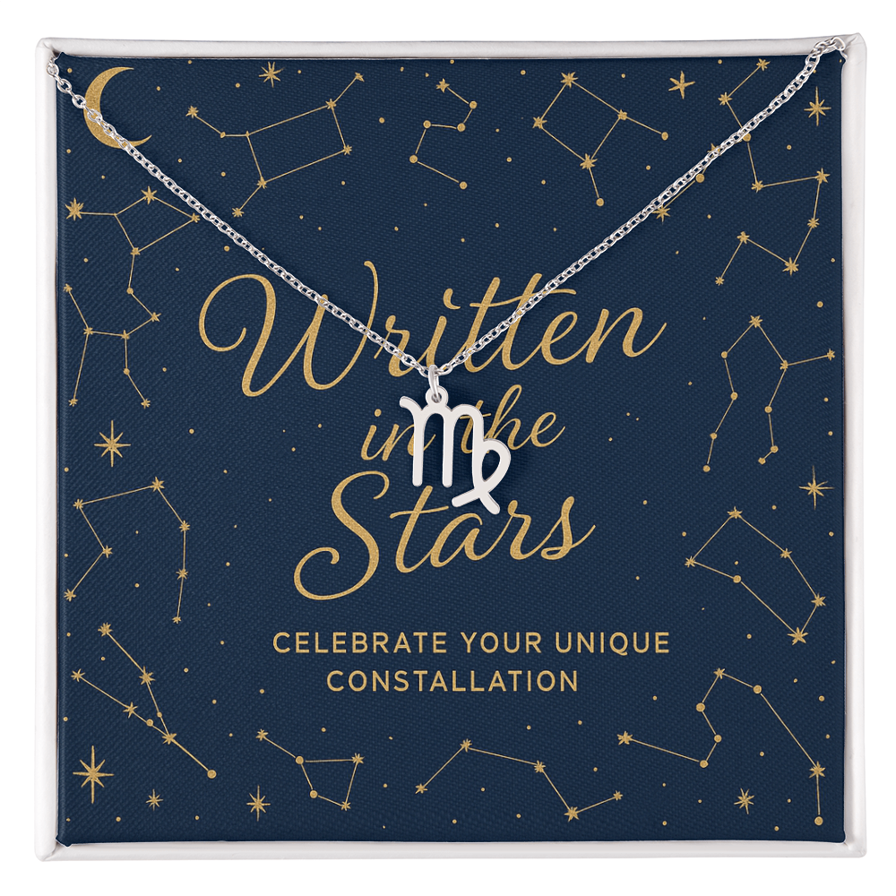 Written in the Stars Zodiac Necklace
