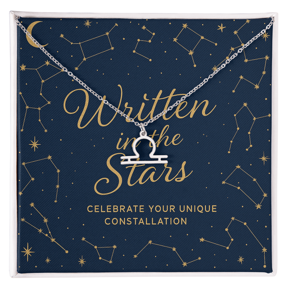 Written in the Stars Zodiac Necklace