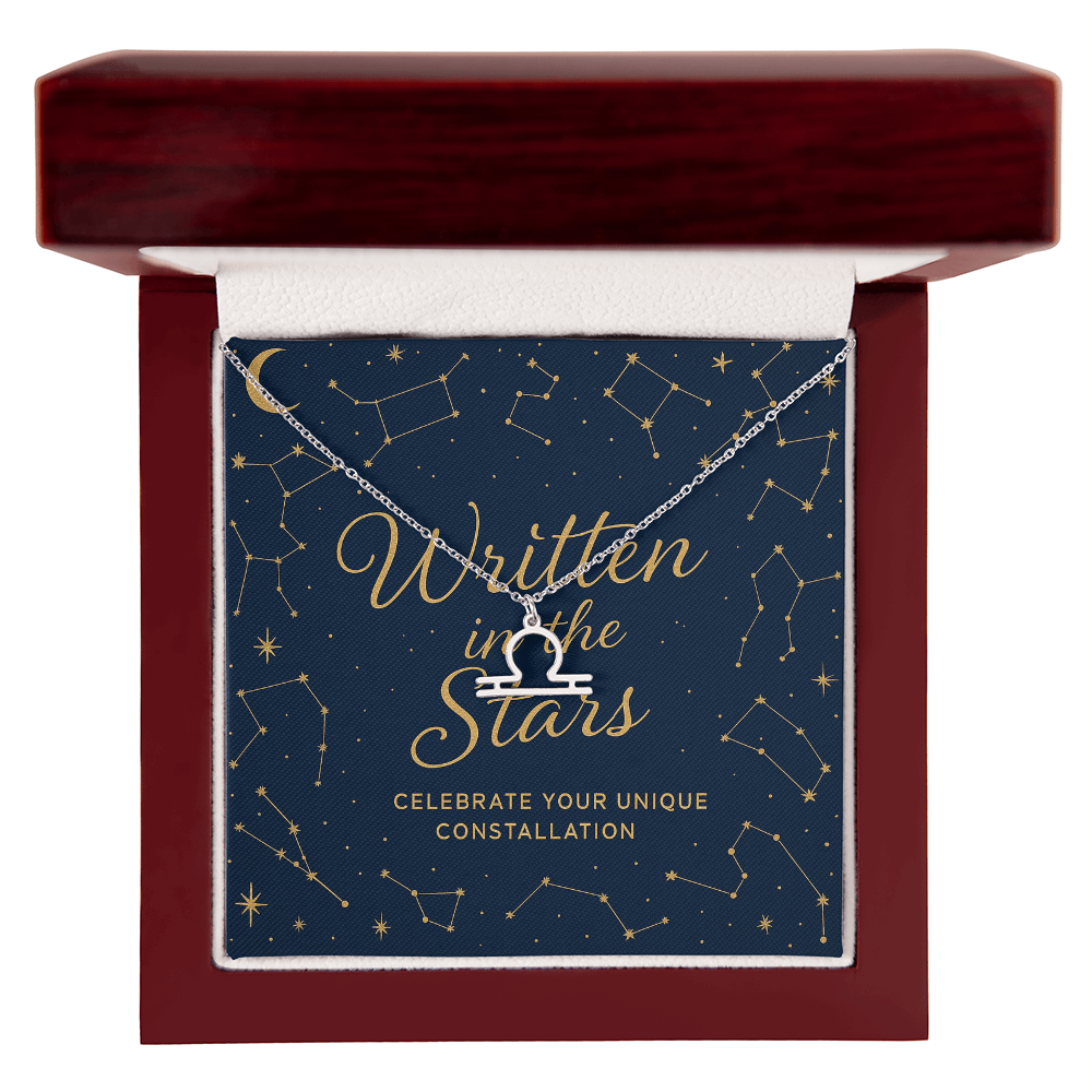 Written in the Stars Zodiac Necklace