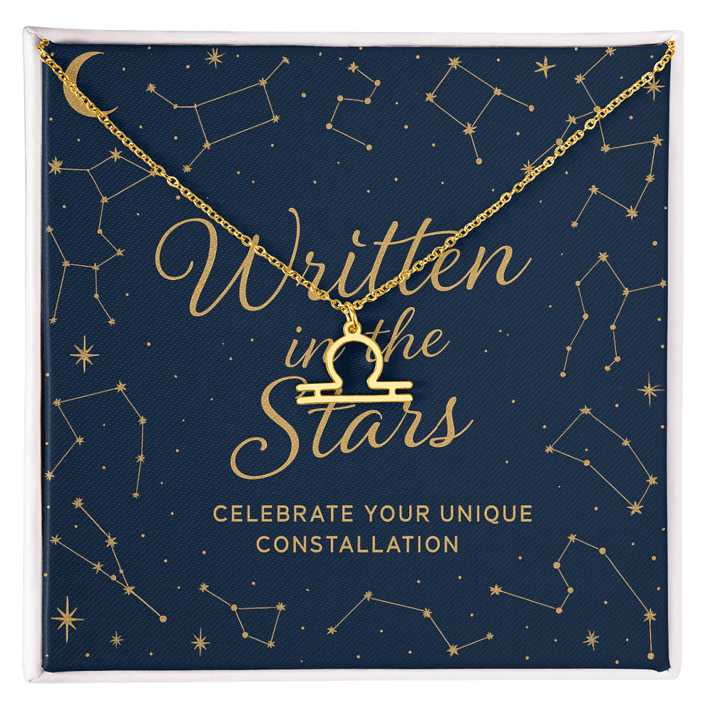 Written in the Stars Zodiac Necklace