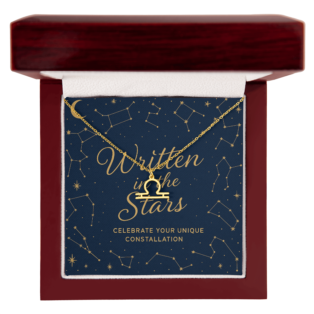 Written in the Stars Zodiac Necklace