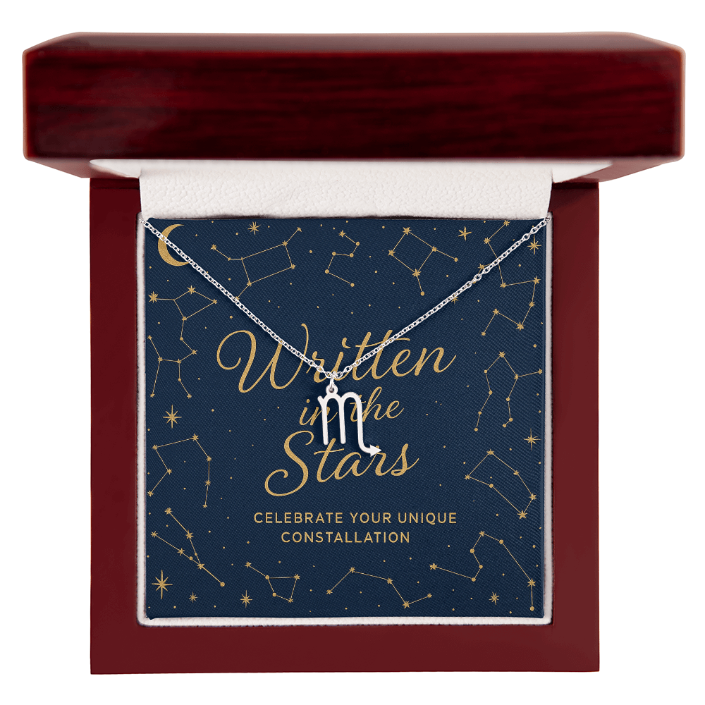 Written in the Stars Zodiac Necklace