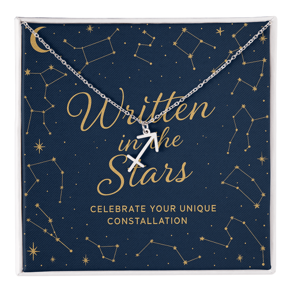Written in the Stars Zodiac Necklace