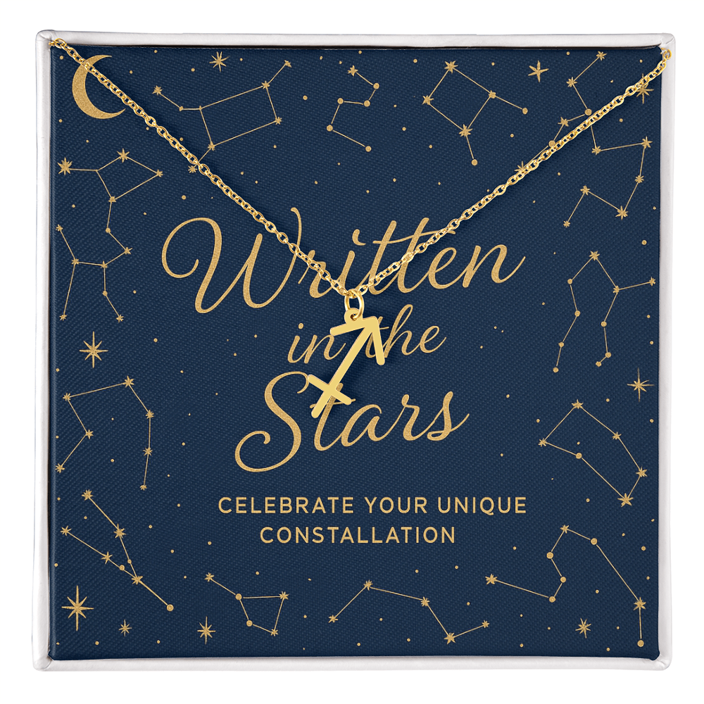 Written in the Stars Zodiac Necklace
