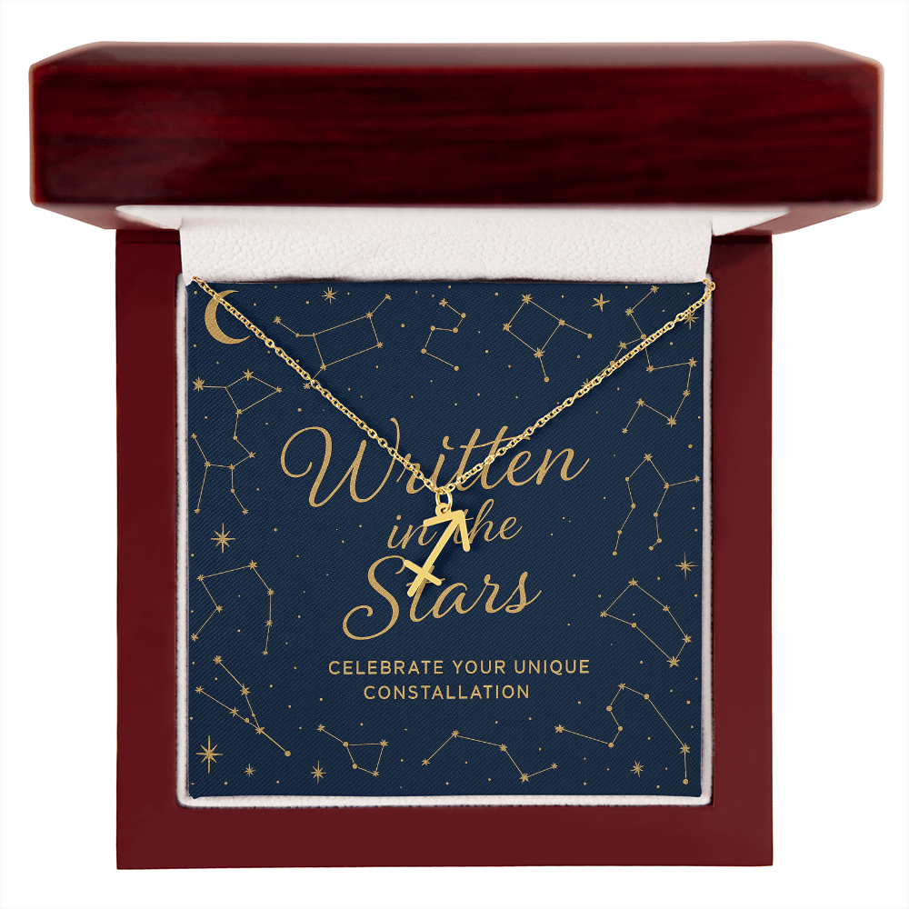 Written in the Stars Zodiac Necklace