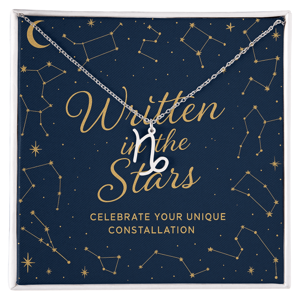 Written in the Stars Zodiac Necklace