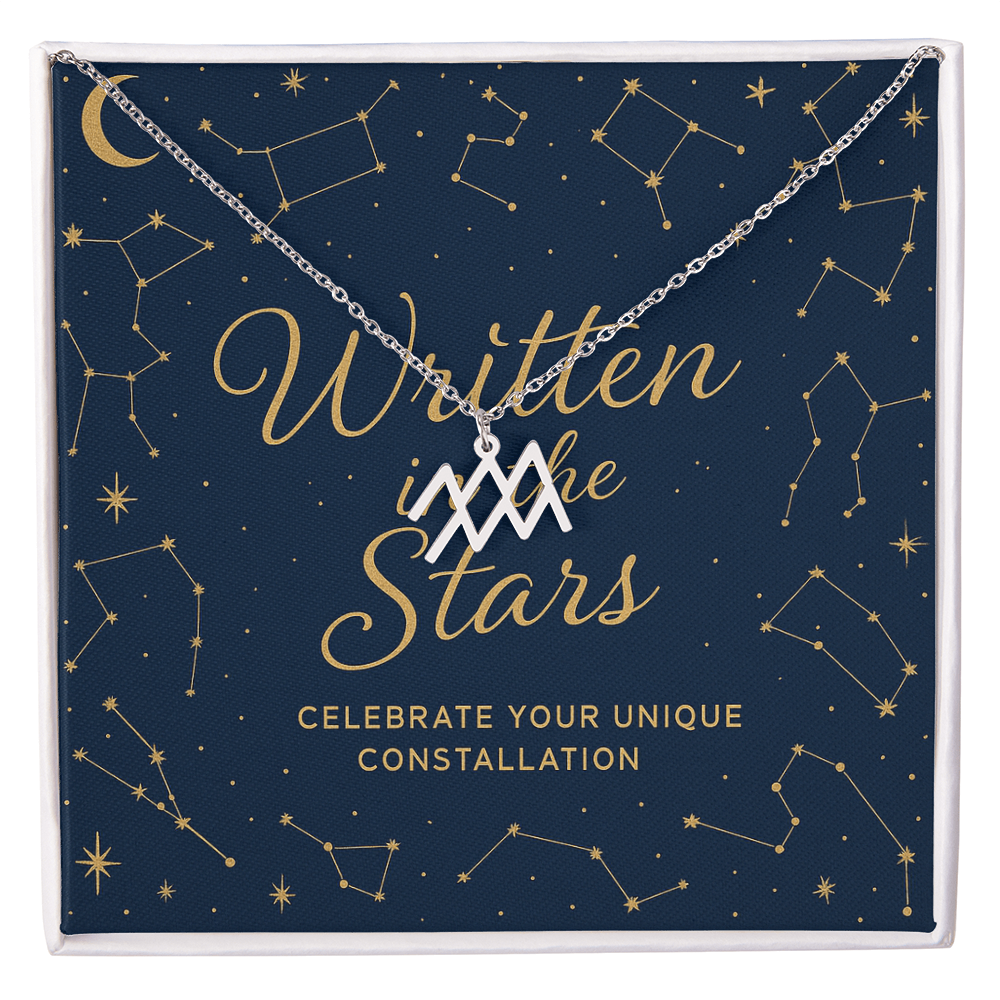 Written in the Stars Zodiac Necklace