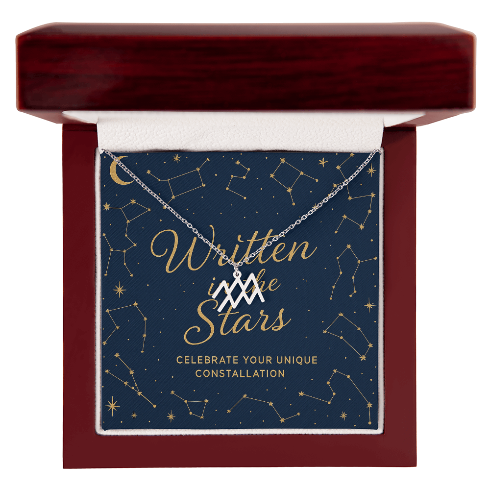 Written in the Stars Zodiac Necklace