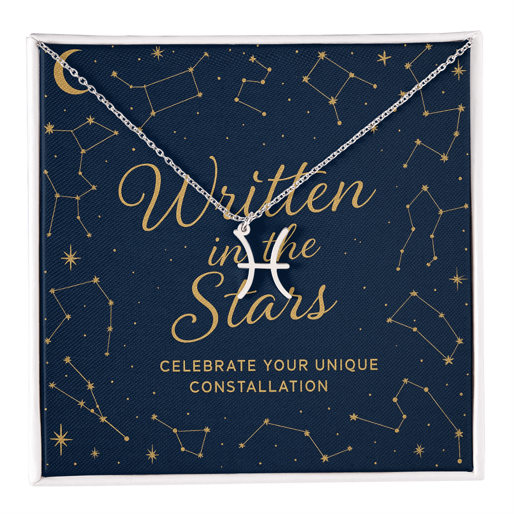 Written in the Stars Zodiac Necklace
