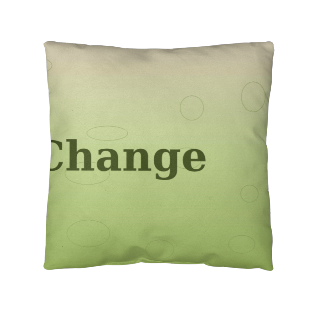 Be the Change Cushion