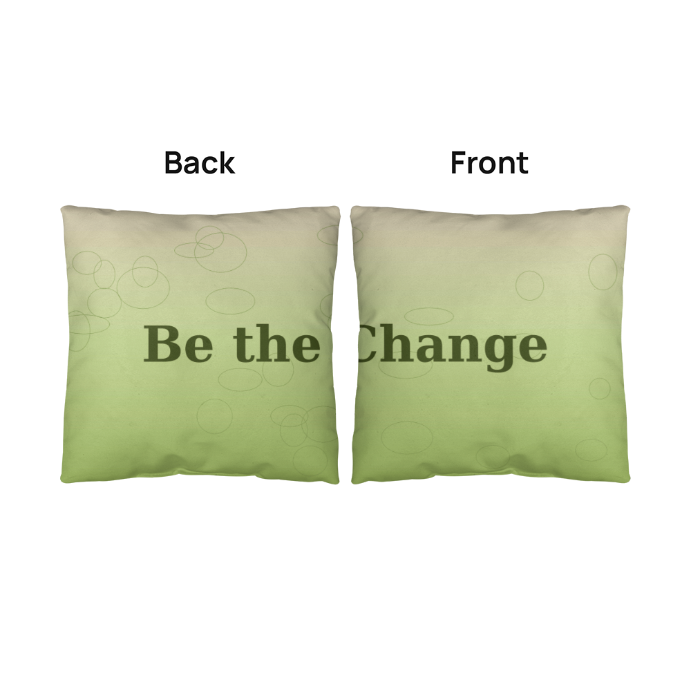 Be the Change Cushion