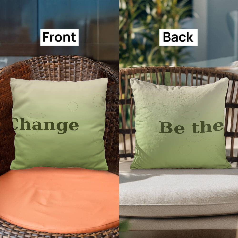 Be the Change Cushion