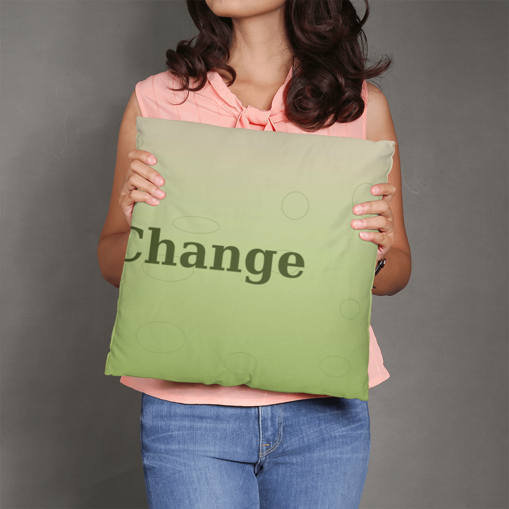 Be the Change Cushion